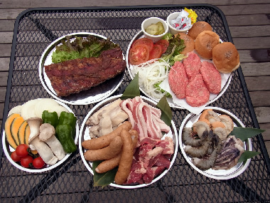 ボリューム満点!! アメリカンBBQプラン