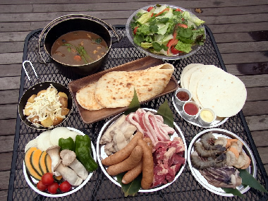 ボリューム満点!! アメリカンBBQプラン