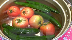 時期限定のアラカルト販売で夏野菜！