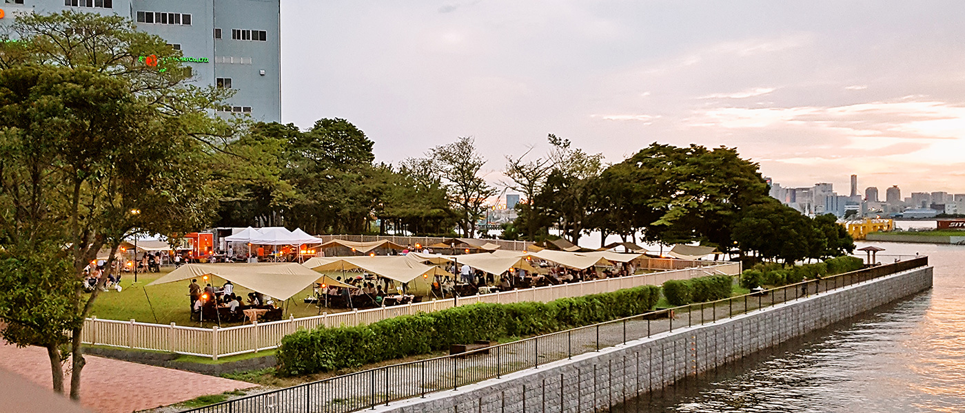 手ぶらでbbq 東京都立新木場公園bbq Hero ヒーロー