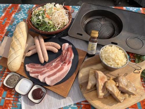 手ぶらでBBQ｜【お知らせ】冬季限定メニュー(都立潮風公園バーベキュー